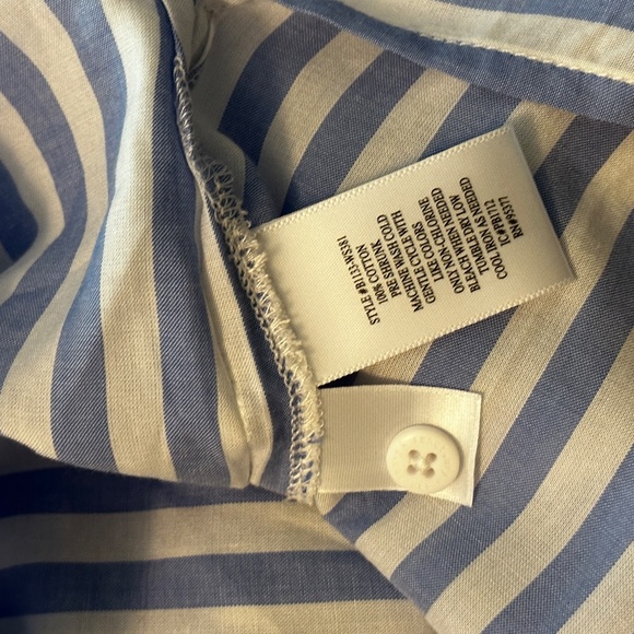 Sanctuary Tie Back Boyfriend Top, NWT, Sz XSmall - Picture 6 of 6